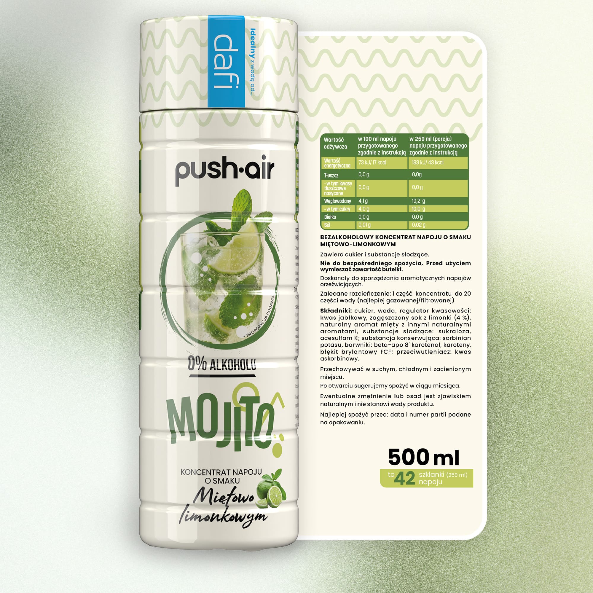 skład syropu Mohito