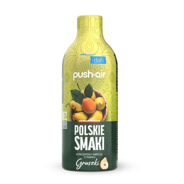 Syrop PushAir o smaku gruszkowym