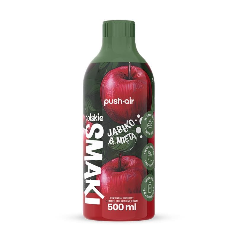 Syrop do Wody Jabłko i Mięta Syrop Dafi 500 ml