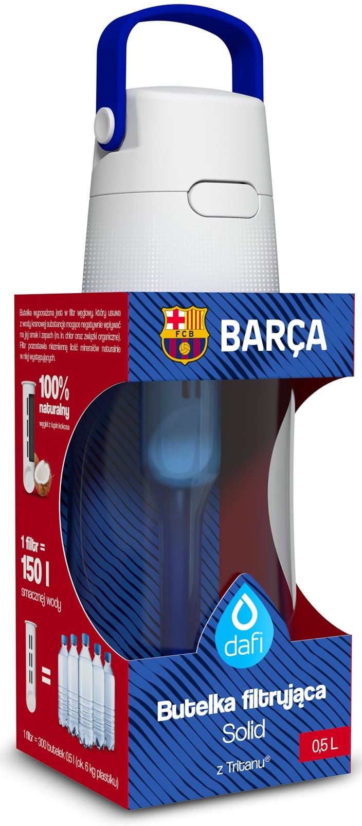 filtry butelkowe Dafi FC Barcelona