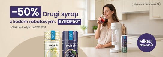 Drugi syrop 50% taniej