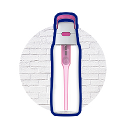  Butelka filtrująca Dafi SOLID 0,7l flamingowa