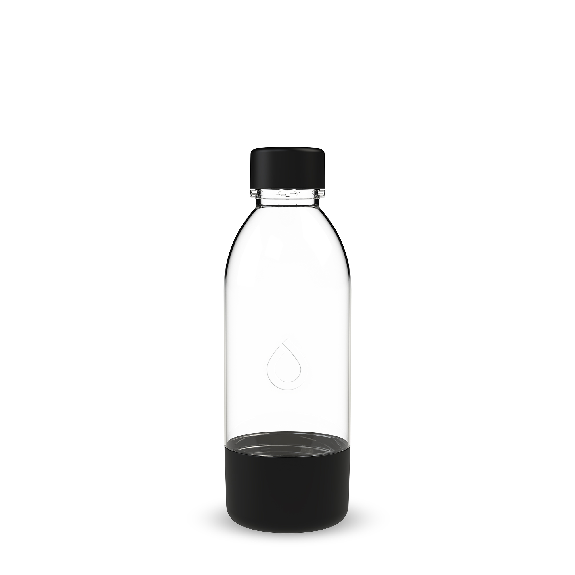 PushAir butelka do saturatora Dafi 0,5 l - czarna